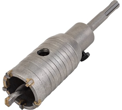 Коронка в сборе по бетону (40 мм; М22) Vertextools 222-0040