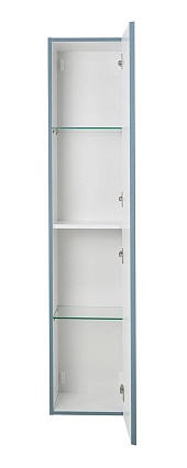 Шкаф пенал BelBagno Kraft 33 см эмаль, Голубой матовый KRAFT-1600-1A-SC-AO