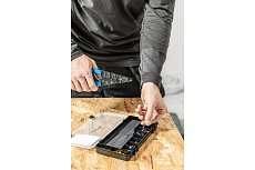 Обжимные клещи с зачисткой проводов + коннекторы Hoegert Technik 86 шт HT1P231
