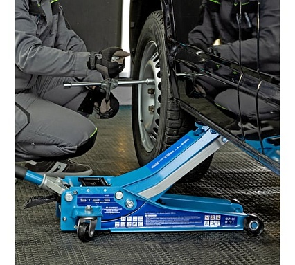 Гидравлический подкатной домкрат Stels быстр.подъем, 3 т, QUICK LIFT 51137
