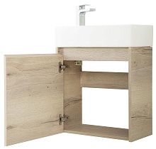 Мебель для ванной BelBagno Kraft Mini 50 см Rovere Galifax Bianco, L