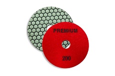 Круг алмазный гибкий шлифовальный АГШК Premium 100x1.5 мм, №200 dry TECH-NICK 041.120.8651