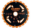 Диск пильный Vezdehod 210х30 мм, 24Т, 7º Hilberg HV212