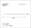 Долото пика (14х400 мм; SDS-plus) Gigant GRD 11063