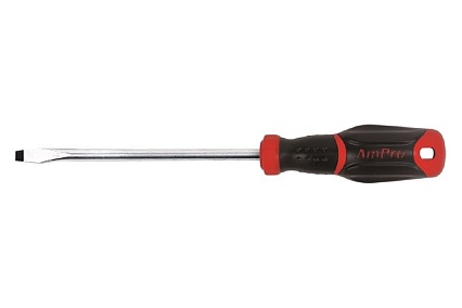 Шлицевая отвертка AmPro 5.5x125 мм T32710