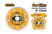 Диск алмазный ультратонкий INDUSTRIAL (180х8х1.2х20/22 мм) Ingco DMD031801HT
