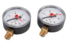 Фильтр FAR 3/4&quot;НР-НР, с манометром, 100 мкм, Max: 95 C, 25 бар FA 3933 34100