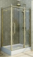 Душевой уголок Fra Grande Лоренцо 4-10-4-0-0-413 120x90 см бронза