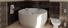 Акриловая ванна Aima Omega 180x180 new