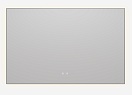 Зеркало Vincea VLM-4F120GM-2 120x65 см, сенсорный выключатель, антипар, диммер, вороненая сталь