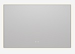 Зеркало Vincea VLM-4F120GM-2 120x65 см, сенсорный выключатель, антипар, диммер, вороненая сталь