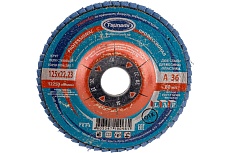 Круг лепестковый универсальный PROF (125х22 мм,  А36, 14А) Tsunami КЛТ1 D96100000P12536