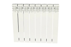Биметаллический радиатор Rommer Profi BM 500 BI500-80-80-150 8 секций RAL9016 82489