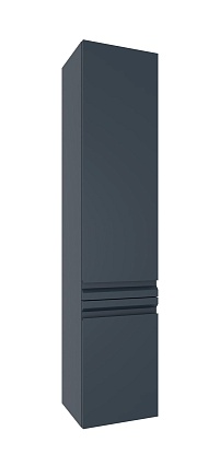 Шкаф пенал Aquatek Вега 35 см серый матовый AQ70035R-MG