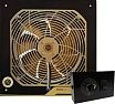 Вентилятор осевой приточно-вытяжной с потенциометром Dospel WOKS 250 BLDC GOLD 007-9213
