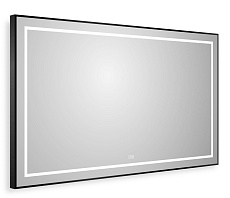 Зеркало BelBagno SPC-KRAFT-1400-800-LED-TCH-WARM-NERO 140x80 см антипар, черный