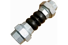 Компенсатор антивибрационный резьбовой ТЕХСНАБ Ду15 Ру10/16 7001