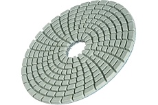 Круг алмазный гибкий шлифовальный Черепашка 100 мм, №400 Diamond Industrial DIDCHSH400