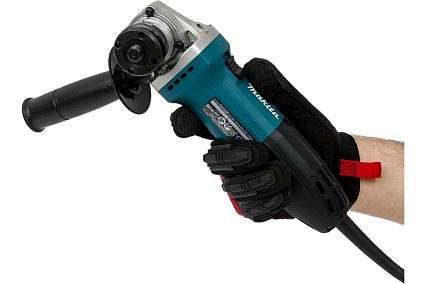 Угловая шлифовальная машина Makita ф115мм, 720 Вт, 11000 об\м, плавный пуск, антирестарт 1.8 кг GA4530R
