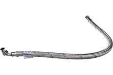 Подводка для воды ТР-сантехника Гигант, нержавеющая сталь, 100 см, в/в 3/4 угловая 26390