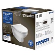 Подвесной унитаз Duravit Durastyle Basic Rimless (с крышкой SoftClose) 45620900A1