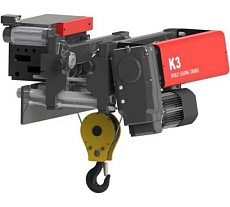 Электрическая канатная передвижная таль WORLDHOISTS K3104L-5Т-6М UCDWH56