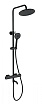 Душевая стойка Wonzon&Woghand Stay 1 WW-B3051-A1-MB термостат, черный матовый