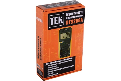 Мультиметр Ресанта ТЕК DT 9208A 61/10/507