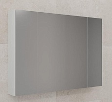 Зеркальный шкаф Style Line Лима 100x70 см белый матовый ЛС-00002342