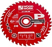 Диск пильный Профессионал 185x1.8/1.2x20 мм, Z=40, A=15° WOODWORK 27.184.40