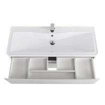 Мебель для ванной BelBagno Acqua 120 см подвесная, Bianco Lucido