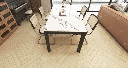 Ламинат Alpine Floor Herringbone 12 Дуб Тоскана 600x100x12 мм, LF105-5B