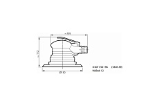 Пневматическая эксцентриковая шлифмашина Bosch 0.607.350.200