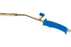 Пропановая горелка Rexant ГВП-400К набор 3 насадки, шланг 1.5 м 11-0997