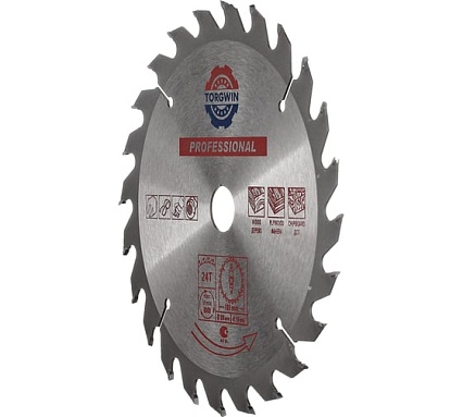 Диск пильный по дереву 185x20 мм, 24Z TORGWIN T574160
