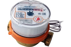 Универсальный счетчик воды Пульсар Про ду15; qn=1,5 м3/час; l=110 мм; с имп. вых.; (присоед. с об. клап.); мпи 6 лет; гарантия 5 лет Н00065311