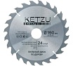 Диск пильный по дереву KETZU 190х30/20 мм, 24Z 140835