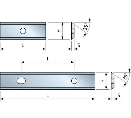 Нож 50x9х1.5 мм Freud CG10M IA310