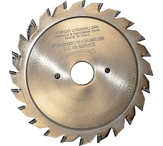 Диск пильный DORIGO подрезной регулируемый PCD 120x2.8-3.6x22 z.12+12 h6 IRD.01.0246A.A012