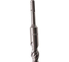 Бур по бетону, двойная спираль, Cobalt W-tip (22x460 мм; SDS PLUS) Denzel 705054