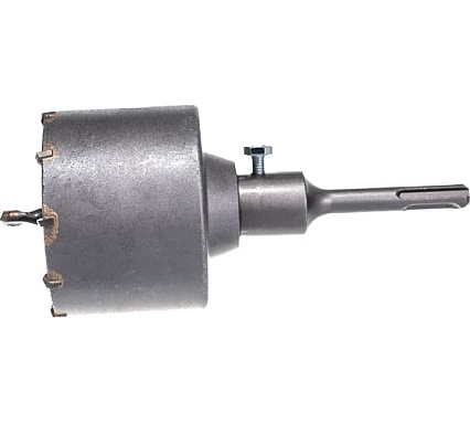 Коронка по бетону в сборе (80х60 мм; М22; SDS-plus) Сибртех 703327