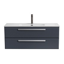 Тумба с раковиной Cezares Eco-Cer-N 120 см Grafito