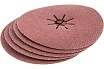 Круг шлифовальный фибровый Flex 243-015 (5 шт; 150 мм; P60; 10000 об/мин; 80 м/с) Hammer 526846