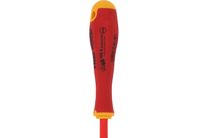 Диэлектрическая отвертка Felo SL 3,5х0,6, E-Slim Ergonic 41393590