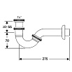 Сифон для биде Hansgrohe 55237000