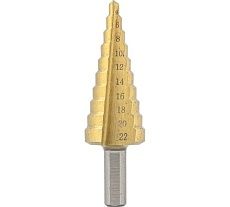 Сверло ступенчатое HSS 4241, 4-22 мм, в блистере Partner PA-44741(29866)
