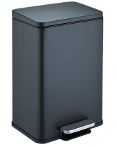 Ведро WeltWasser WW GOLF BL 17L черный матовый 10000013414