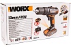 Аккумуляторная ударная дрель-шуруповерт Worx WX371.3
