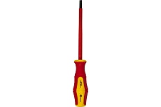 Отвертка диэлектрическая Ultra Grip SL 5,5 х 125 мм CR-V КОБАЛЬТ 646-454