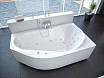 Акриловая ванна Aquatek Таурус 170х100 см R TAR170-0000129 с фронтальной панелью